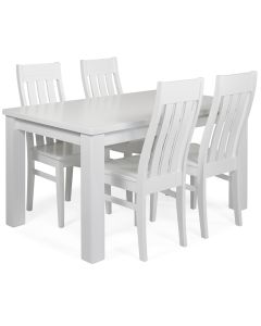 Kanerva ruokaryhmä neljälle, valkoinen