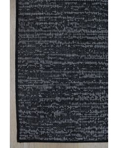 Kapa käytävämatto, lev. 100 cm, Musta