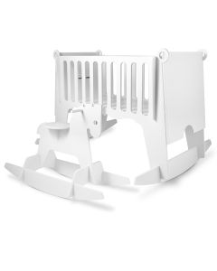 Koivupuu kehto + keinuhevonen, kampanja