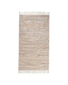 Kesälahti puuvillamatto ruskea-harmaa, eri kokoja