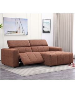 Kevin divaanisohva sähkömekanismilla, oranssi