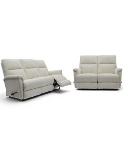 La-Z-Boy Ethan 3+2 recliner sohvakalusto, vaalea