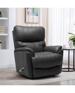 La-Z-Boy Trouper recliner mekanismituoli, musta nahka
