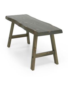 Lana päätypenkki 60cm, harmaa