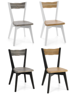 Lana ruokapöydän tuoli, eri värejä