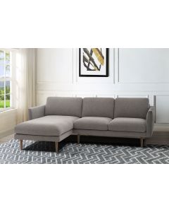 Neiser Lario divaanisohva, harmaa kangas