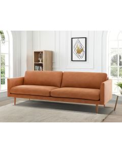 Lario 3,5-ist sohva 242cm, konjakin ruskea