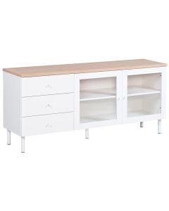 Lehto senkki 151cm, valkoinen/tammi