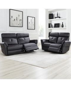 Lexington sohvakalusto 3+2 mekanismeilla, musta