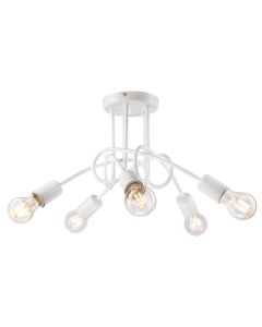 Camilla valaisin, valkoinen