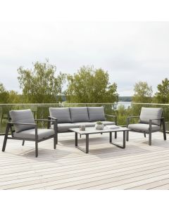 Luoto sohvaryhmä ulkokäyttöön, harmaa