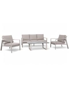 Luoto sohvaryhmä ulkokäyttöön, vaalea