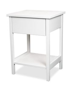 Mari yöpöytä, valkoinen