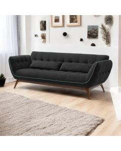 Marilyn 3-ist sohva, musta