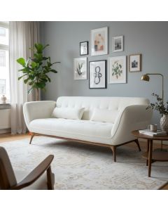 Marilyn 3-ist sohva, valkoinen