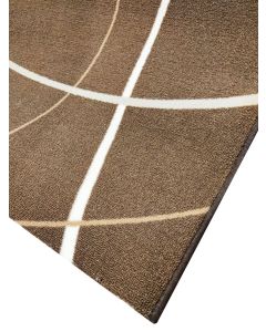 Aalto käytävämatto, ruskea, 80cm