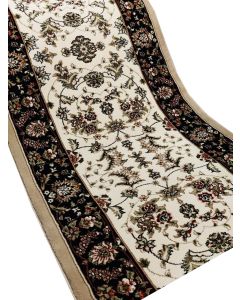 Vaalea perinne-käytävämatto, lev. 81 cm