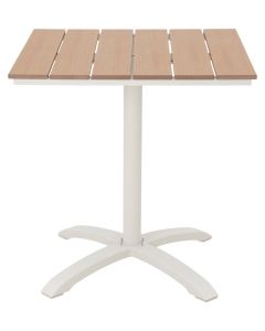 Mocca pieni parvekepöytä 70x70cm, vaalea