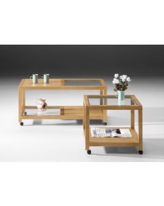 Puulon Monikko Sohvapöytä pyörillä, eri kokoja!