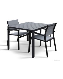 Moonlight 90x90 terassipöytä + Tango tuolit