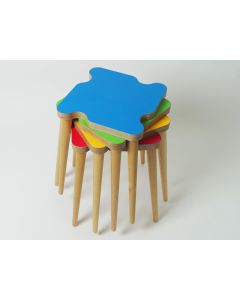 Puulon Mutteri lasten jakkara, eri värejä!