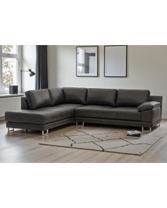 Neiser Nemo avokulmasohva, musta