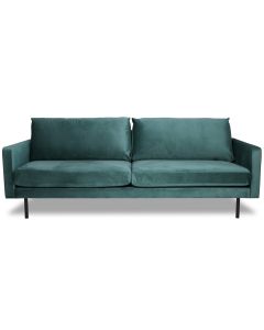 Nordic Copenhagen samettisohva, turkoosi
