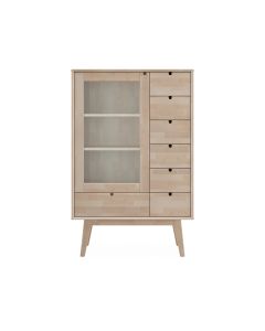 Notte vitriini 79cm, lakattu