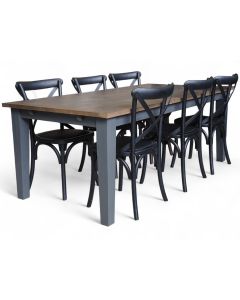 Rowico Nottingham ruokaryhmä Palermo tuoleilla, eri värejä