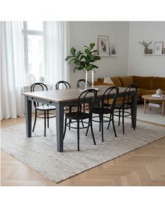 Rowico Nottingham ruokaryhmä Bistro tuoleilla, eri värejä