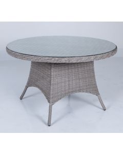 Paphos pöytä pyöreä 120cm, polyrottinki