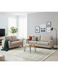 Unico Oliver 3+2 sohvakalusto, hiekan harmaa