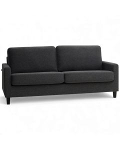 Unico Oliver 3-istuttava sohva, tummanharmaa