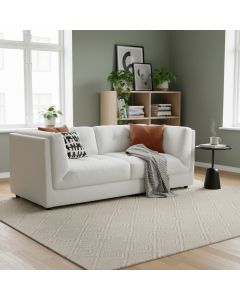 Orlando 3-ist sohva 222 cm, valkoinen