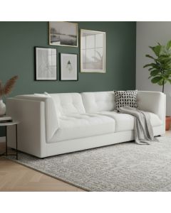 Orlando 3-ist XL sohva 260 cm, valkoinen
