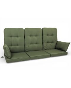 Oslo Luxus keinunpehmusteet 165 cm, vihreä