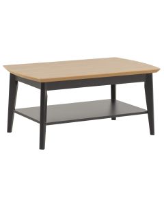 Otava sohvapöytä 60x100 musta/tammi