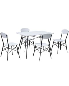 Padova ruokaryhmä neljälle, valkoinen