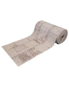 Patchwork käytävämatto, lev. 80 cm, pellava