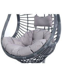 Tiger riipputuolin pehmuste, vaaleanharmaa