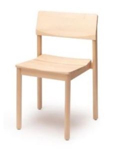 Puulon Railo tuoli, lunnonvärinen koivu