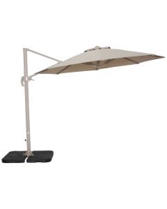 Roman aurinkovarjo 3m, hiekan väri