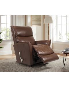 La-Z-Boy Rowan recliner mekanismituoli, ruskea nahka