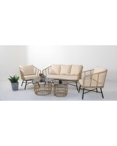 Royan terassi sohvaryhmä, polyrottinki