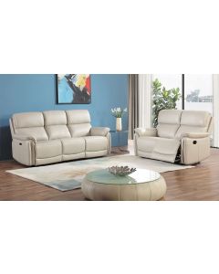 Scarlett sähkösäätöinen 3+2 sohvakalusto, vaalea taupe