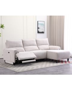 Select divaanisohva sähkömekanismilla, beige