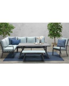 Sergio XL kulmasohva ulkokäyttöön, eri värejä