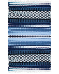 Maija Sininen puuvillamatto, eri kokoja