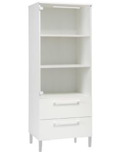 Hiipakka Solo vitriini, valkoinen