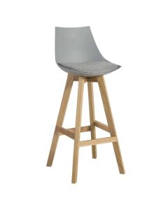 Sonja baarituoli, vaaleanharmaa